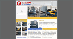 Desktop Screenshot of basaranlarmetal.com